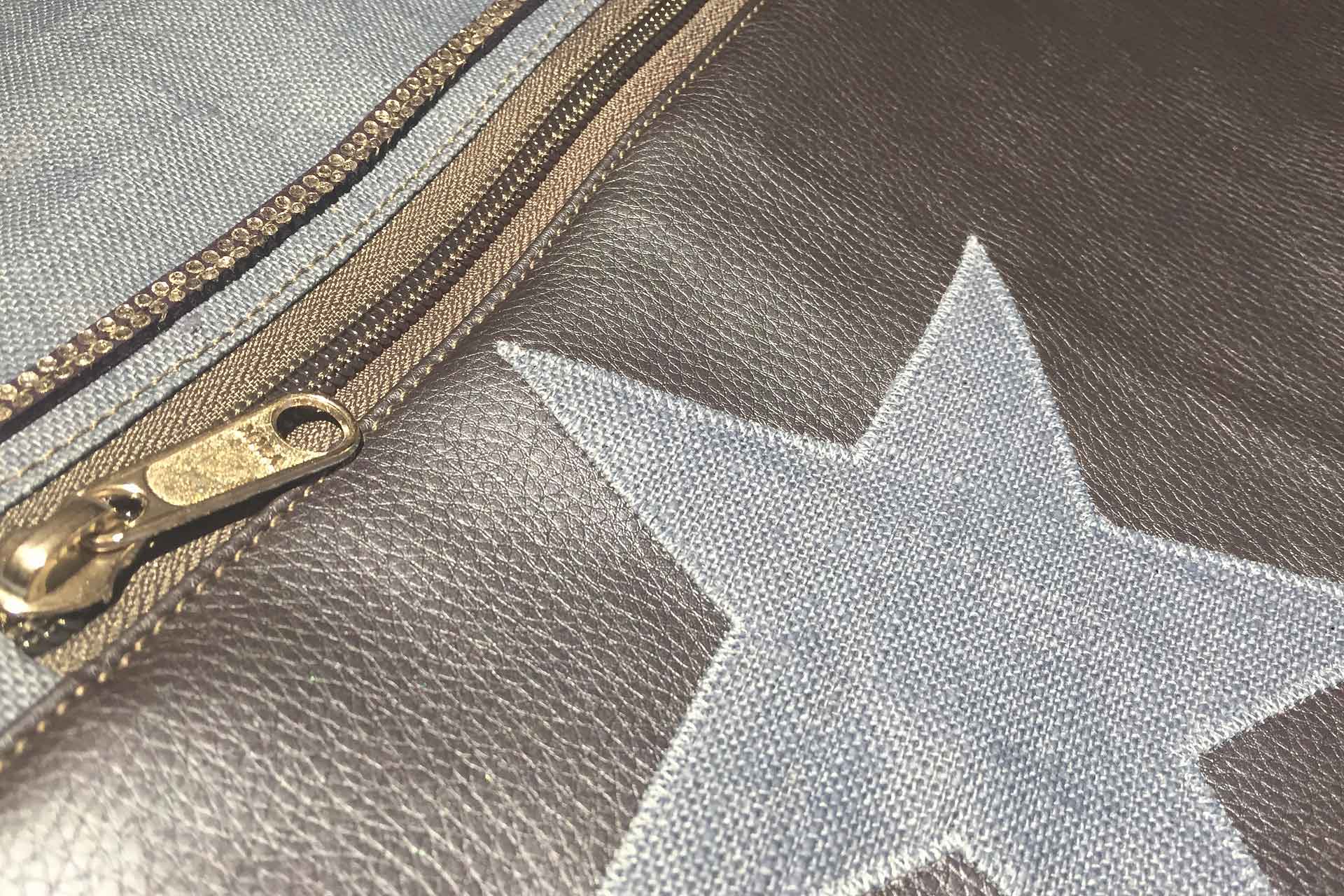 Detail einer 3in1 Rucksacktasche