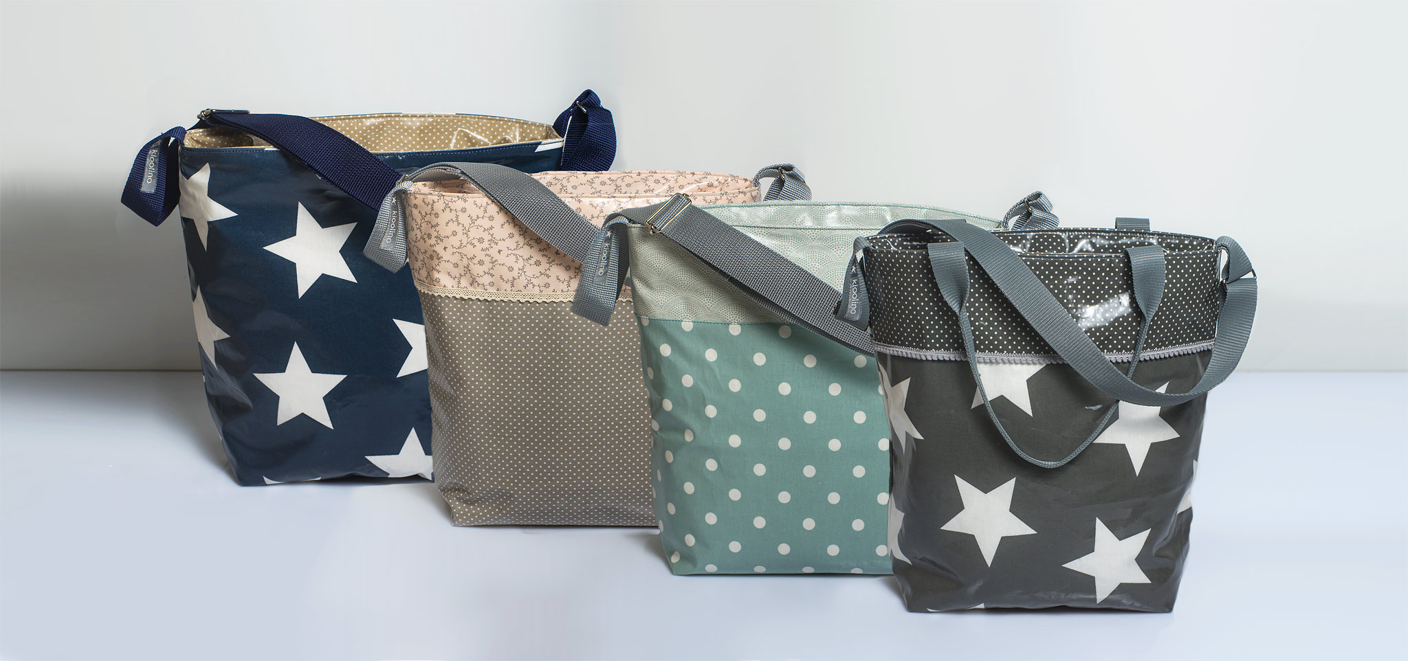 Kioolino Taschen aus Wachstuch